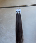 Dark brown slavic keratin bonds