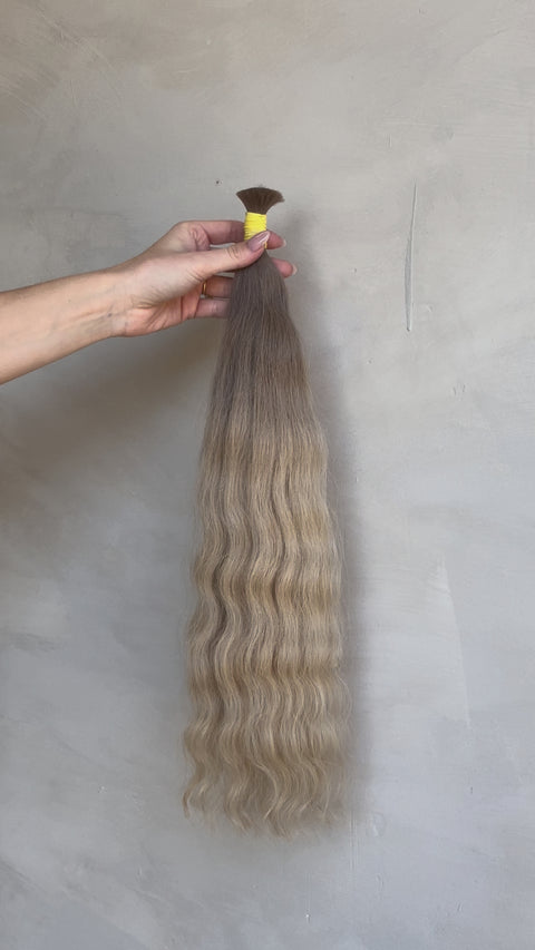 Premium Slavic beige blonde hair extensions australia 