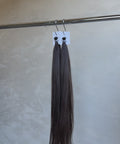 Dark brown slavic hair extensions