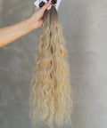 curly keratin bond extensions for natural seamless results.