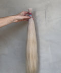 blonde European hair extensions 