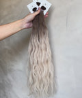 Slavic wavy hair extensions