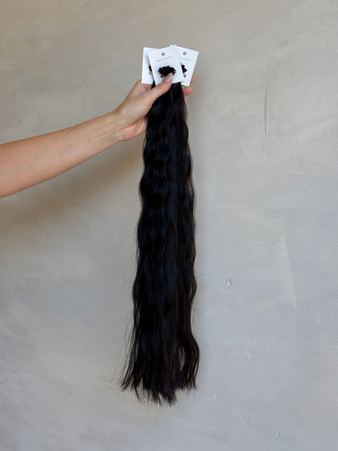 black wavy slavic hair extensions australia