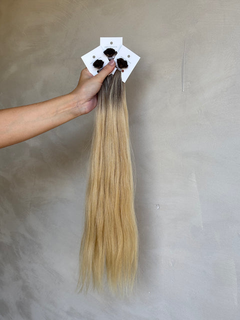 European blonde hair extensions
